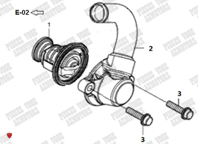 THERMOSTAT VOGE VOGE 525 R E5