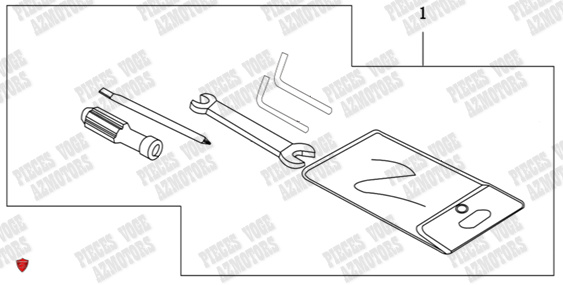 Trousse A Outils VOGE Pieces VOGE 525R EURO 5