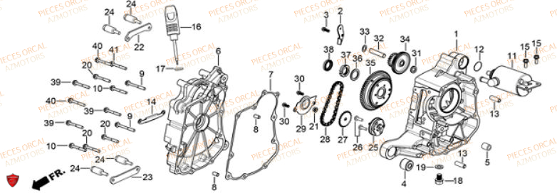 CARTER DROIT ORCAL VOREI 125