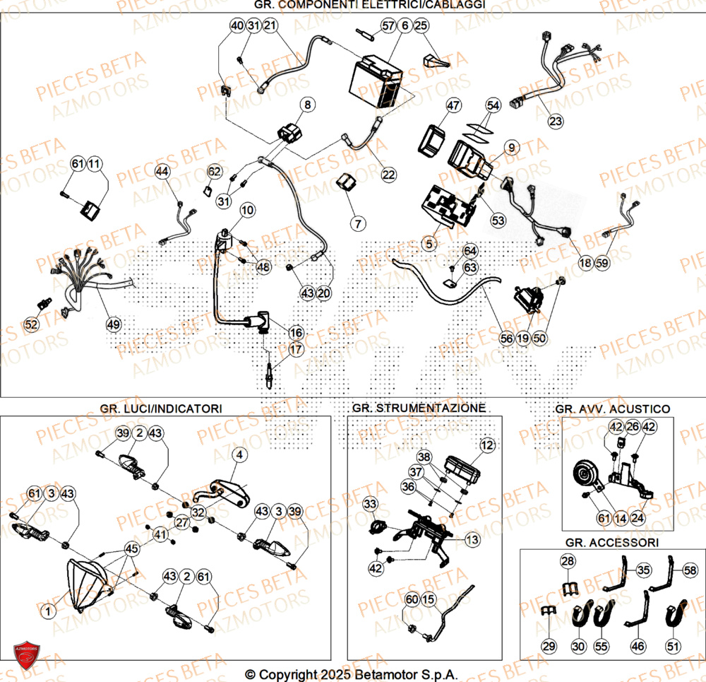 EQUIPEMENT-ELECTRIQUE pour XTRAINER-250-2T-25-E5- EQUIPEMENT-ELECTRIQUE pour XTRAINER-250-2T-25-E5-