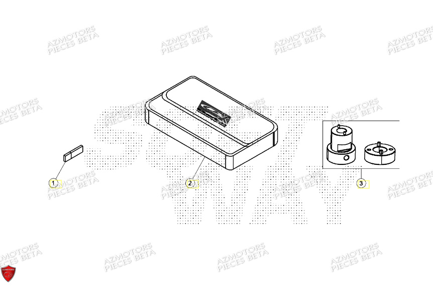 Trousse A Outils BETA Pieces BETA ENDURO XTRAINER 250 2T - (2024)