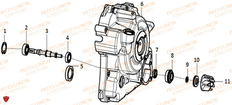 Pompe A Eau LONCIN QUAD LONCIN XWOLF 300 Euro5