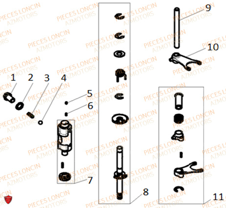 Selection LONCIN QUAD LONCIN XWOLF 300 Euro5